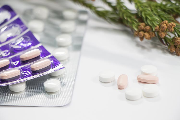 当院で治療できるアレルギー：花粉症、アトピー性皮膚炎、食物アレルギー、喘息など
のイメージ写真