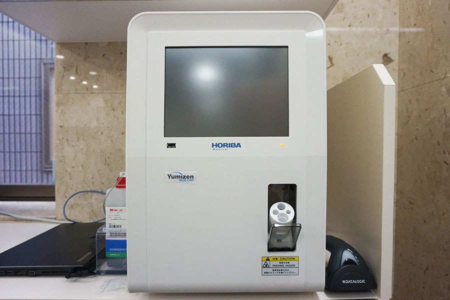 自動血球計数CRP測定装置